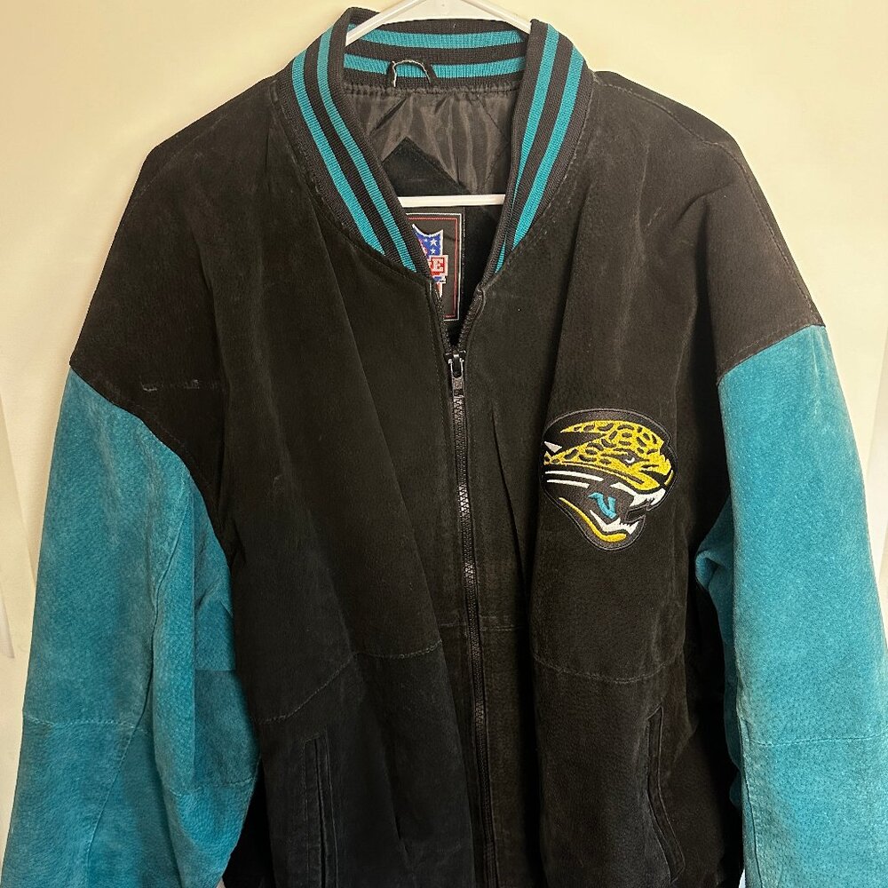 Jacksonville Jaguars Suede Game Day Jacket (XL)